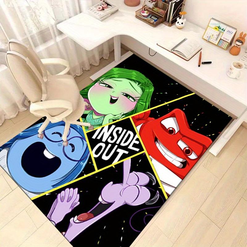 1pc Cute Cartoon Character Rug for Home Office Chair Decoration Outdoor Gift - Inside Out Theme Matz4114