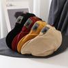 New Brand Cotton Beret Octagonal Forward Peaked Cap Autumn Winter Berets Hats British Painter Hat Military Beret WomenCaps