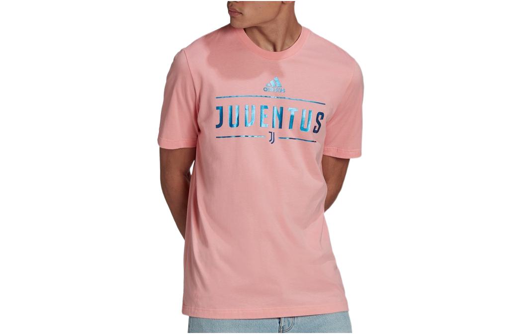 Adidas T Shirts Men s Pink Crew Neck Moderate Straight Fit HG1245 XL