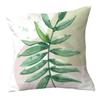 Office Chair Cushion Home Pillow Case Ins Plush Printed Pillow Case Green Plant Nordic Style Pillow