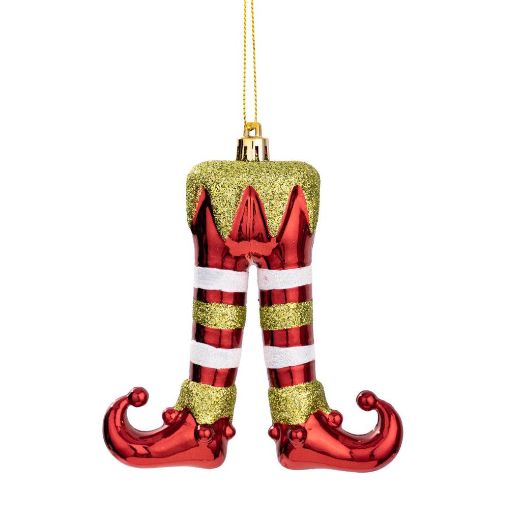Ornamenti di Natale Creativi: Gambe di Elfo, Auricolari, Camion, Maglione, Macchina di Pan di Zenzero e Decorazioni per Albero