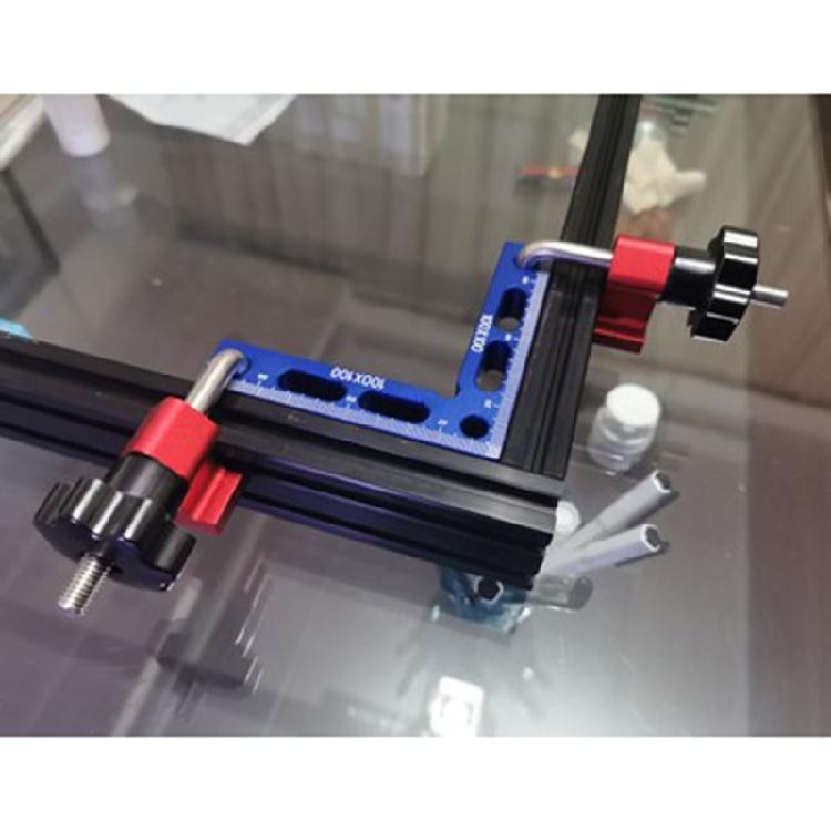 90° Right Angle Clamp Fixing Clips Picture Frame Corner Woodworking Hand Tools