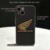STICKERS FOR HONDA MOTORCYCLE Ultra Clear TPU Case Slim Lightweight Shockproof Cover 17 Pro Max 17Air 17Pro  w10