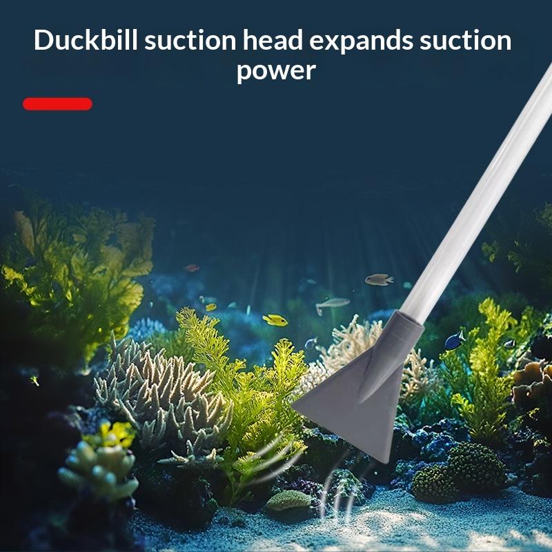 Aquarium Siphon Water Changer Cleaner Siphon Pump For Fish Tank Water Change Fish Tank Cleaner Convenient Siphon