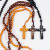 Handcraft Sturdy Wood Rosary Beads Craf from Natural Wood for Daily Prayer and Meditation With Elegant Designs