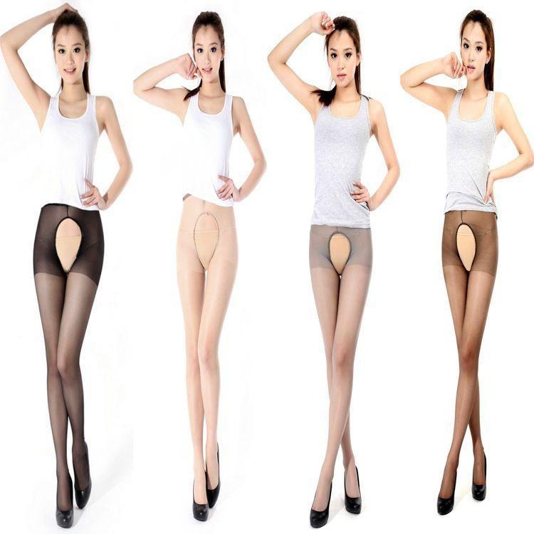 Sex underwear, sexy sex open-toe stockings, sex no-take open-toe one-piece stockings, European and American large-sized open-toe stockings