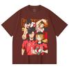 230 Gsm 100% Cotton Haikyu V6 Print Unisex Heavy Cotton T Shirt