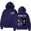 Rapper Anuel AA Rhlm 2 Album 2026 Merch Hoodies Herren Damen Hochwertiger Hoodie Oberteile Mode Vintage Hip Hop Popmusik Sweatshirts