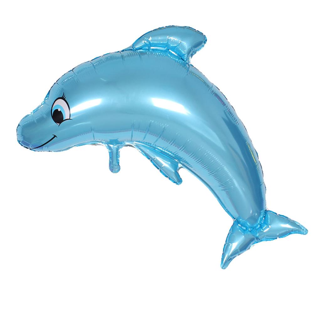 Foil Balloon Flower LOVE Dolphin Whale Design Balloon Wedding Birthday Party Anniversary Celebration Decoration