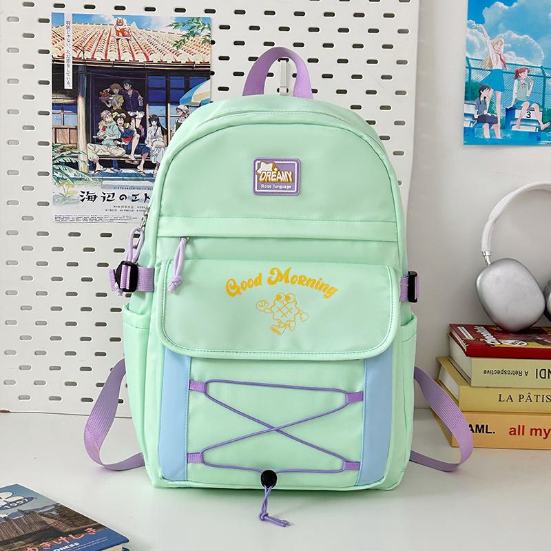 

Новая Сумка Девушка Кампус Ветер Студенческая Сумка Рюкзак для Учеников Начальной и Средней Школы Сумка для Девочки Рюкзак для Маленькой Девочки .