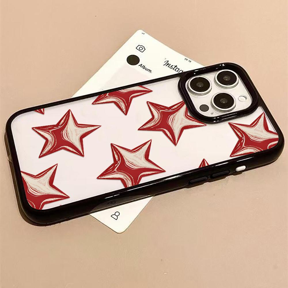 Acrylic Phone Case for iPhone 11 12 13 14 Pro 12 14 16 Pro Max for Samsung A16 A36 A56 S24 FE High-quality Painted Anti-fall Mobile Phone Case