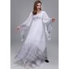 Halloween, Horror Zombie Costume Ghost Zombie Woman Ghost Costume Vampire Bride Playing Ghost Festival Dress Gray