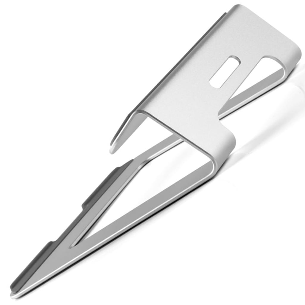 LOE Ergonomic Laptop Stand (for 11-15 Inch Laptops) Aluminum (Silver)