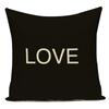 Love Heart Pillow Cover Valentine Day Love You Letters Cushion Cover Home Decor Sofa Bed Wedding Party Decor Pillowcase