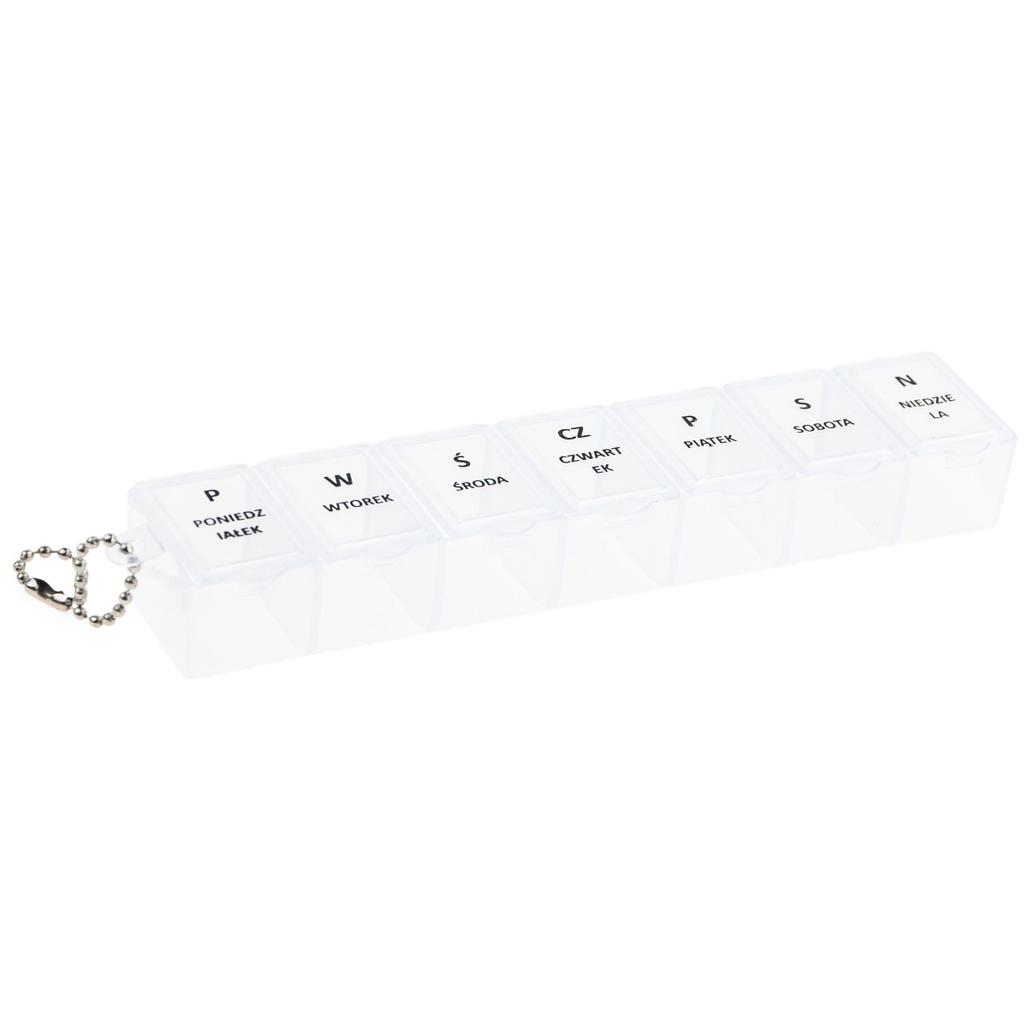 TG71402 Medication Case Tablets Organizer Box 7 Days a Week Day Night 14 Compartments