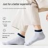 Langsha Men's Summer Pure Cotton No-Show Socks
