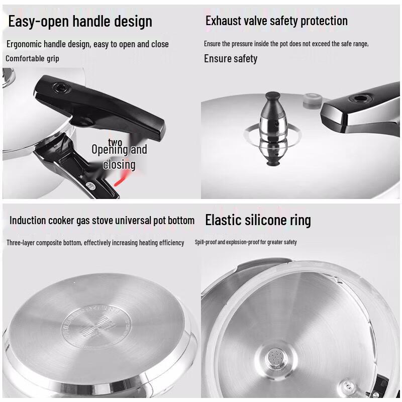 Shuangxi Mingrui 22cm 304 Stainless Steel Pressure Cooker Steaming Grid