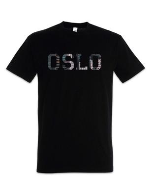 Oslo T-Shirt Skyline Stadt Ville Ciudad Norwegen Norvegia