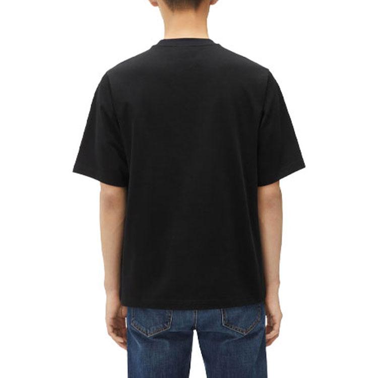 Kenzo Classic Tiger Head T-Shirts Men's Black Crew Neck Moderate Straight Fit FB65TS0894YF-99