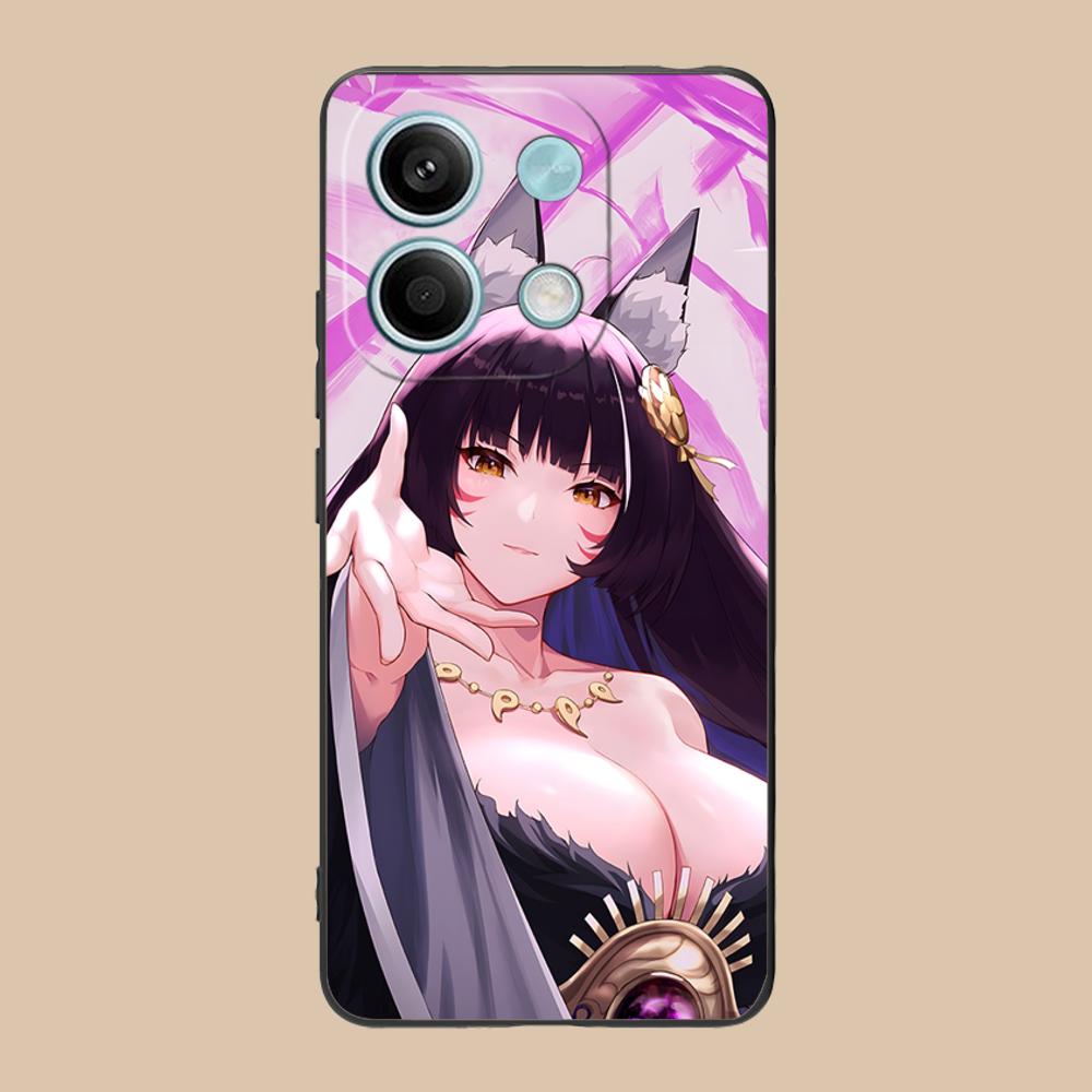 Azur Lane Musashi Matte TPU Mobile Phone Case for POCO F8 F7 F6 F5 F4 F3 F2 Pro GT C75 C71 C65 C61 C40 Pro Ultra Colorful Cover Poco C40