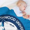 Northwood Timberwolves Throw Blanket Modern Design Soft Blanket for Home Decor