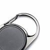 TUNUKE Reel Carabiner Extendable up to Compact and Lightweight Keychain, Style, Pin-on Reel, 70cm, (5 Black)