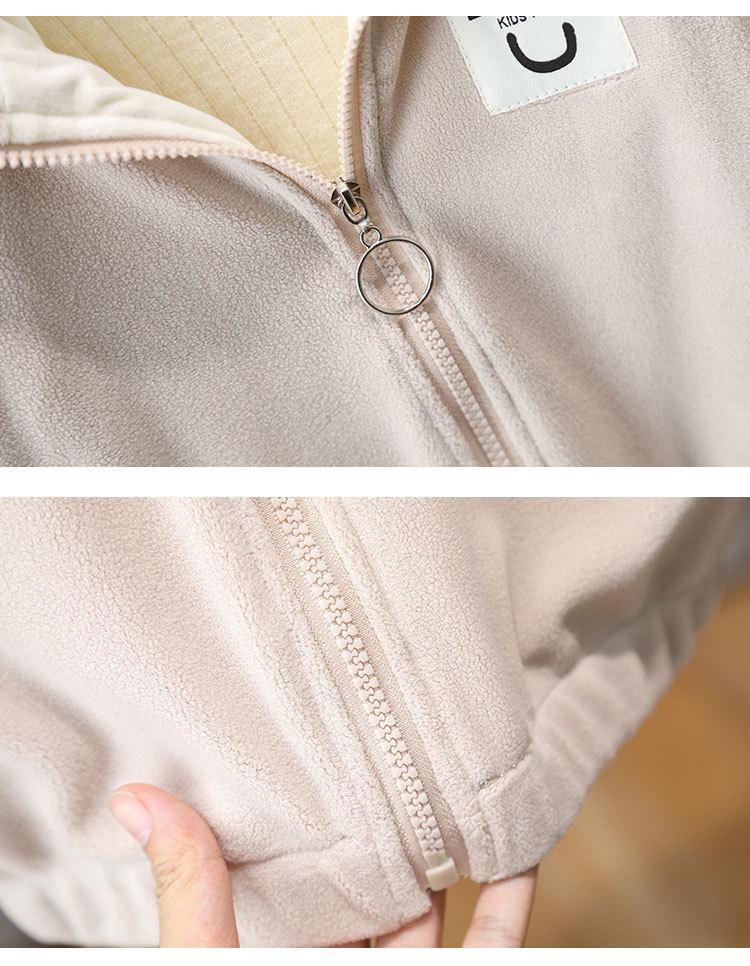 Boys' 2023 Fleece Jacket: Warm Polar Fleece for Autumn & Winter