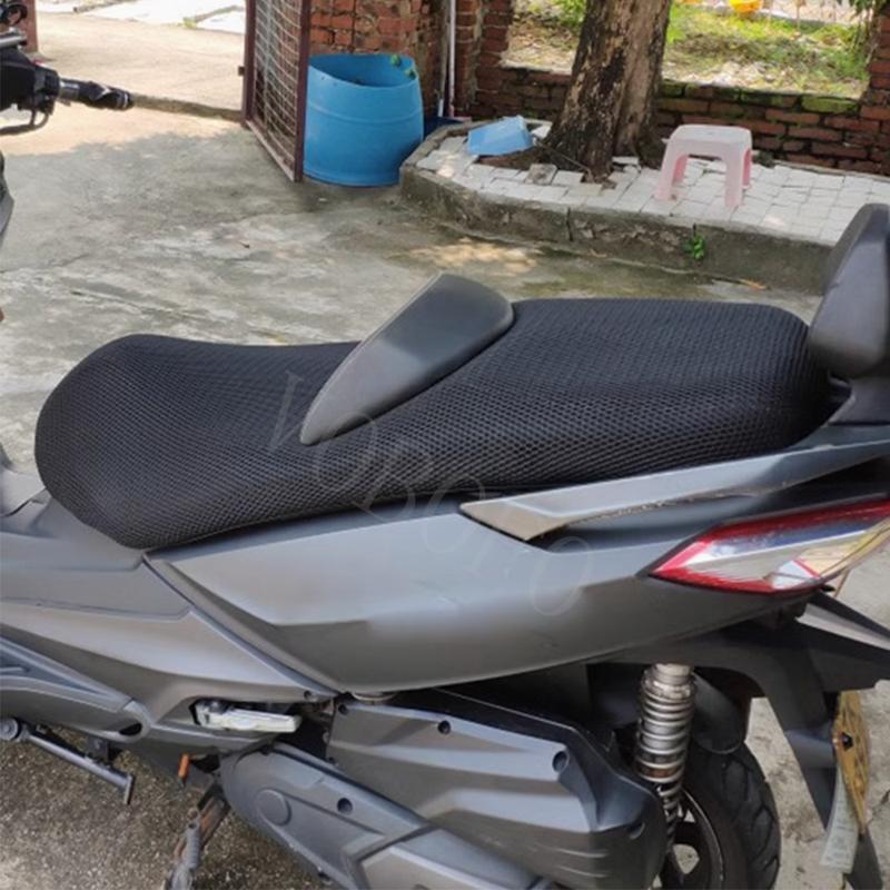 Seat Net Cover 3D Mesh Protector Sun Protection Heat Insulation Breathable Thickened Seat Cover For SYM MAX SYM400i