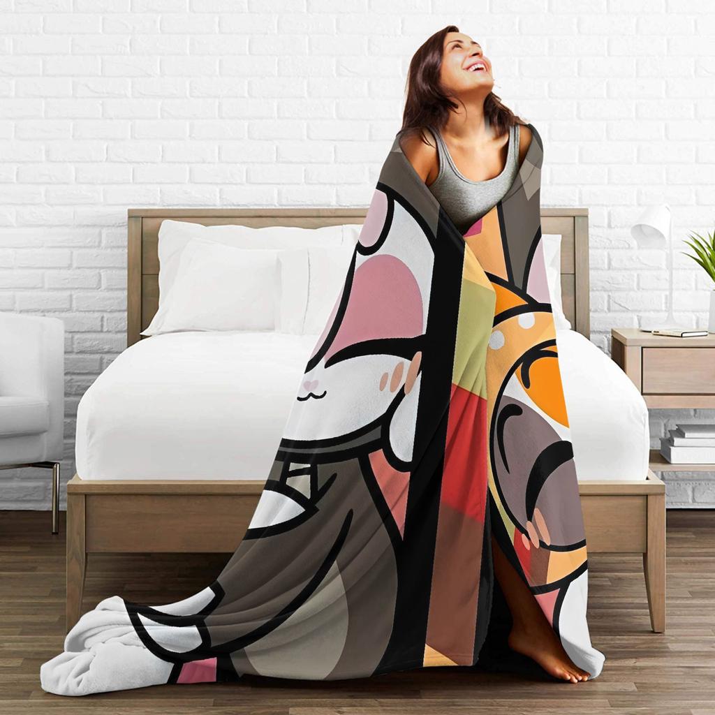 Chikn Nuggit Blanket Quality Super Soft  Bedding Throws Winter Girls Boys Bedroom Funny Bedspread