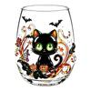 Bicchiere in Vetro 3D di Halloween con Design Festivo per Bevande e Decorazioni delle Feste