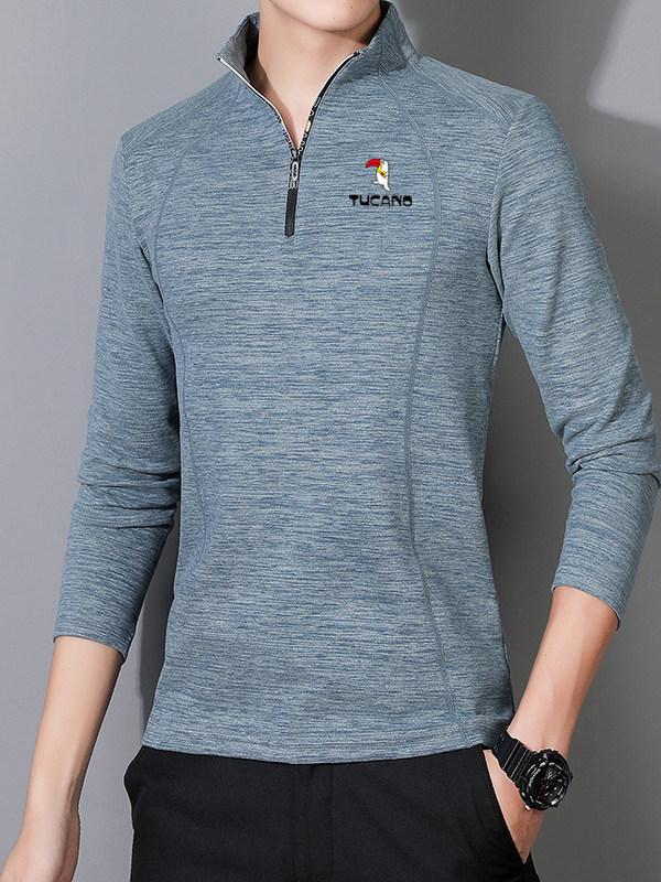 Men's Warm Fleece Pullover Hoodie - Autumn/Winter Outdoor Breathable Velvet Base Layer