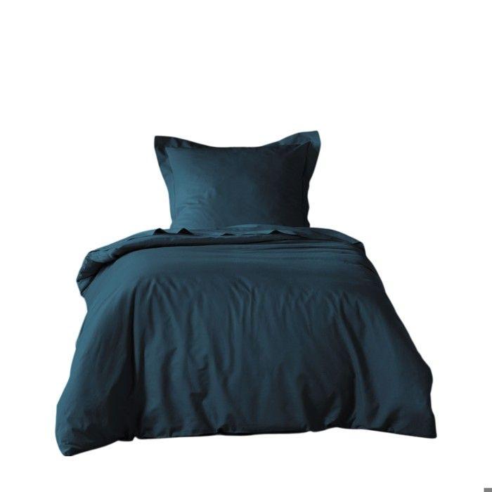 Housse de couette 140 x 200 cm Line bleu