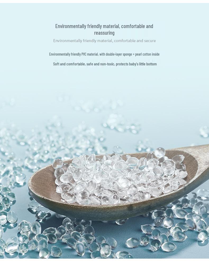 Kinderweicher Toilettensitz mit vergrößertem Kissen für den Heimgebrauch