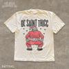 Funny Santa Shirt Thicc Christmas Tee for Men Women Gag Gift