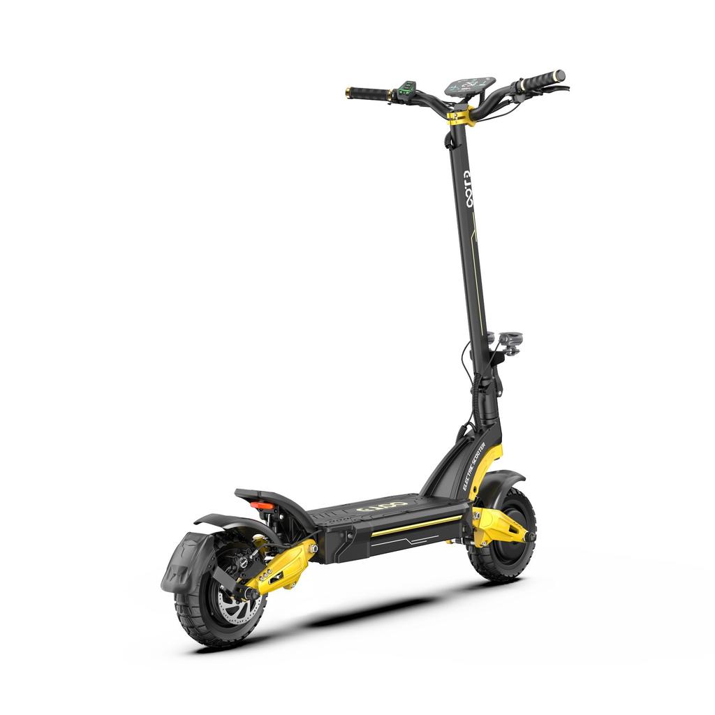 OOTD S30 City Scooter Elétrico Outdoor Para Adulto 1200W Motor Duplo Bateria 52V23.4AH Pneus Off-Road 10 Polegadas Dobrável EScooter