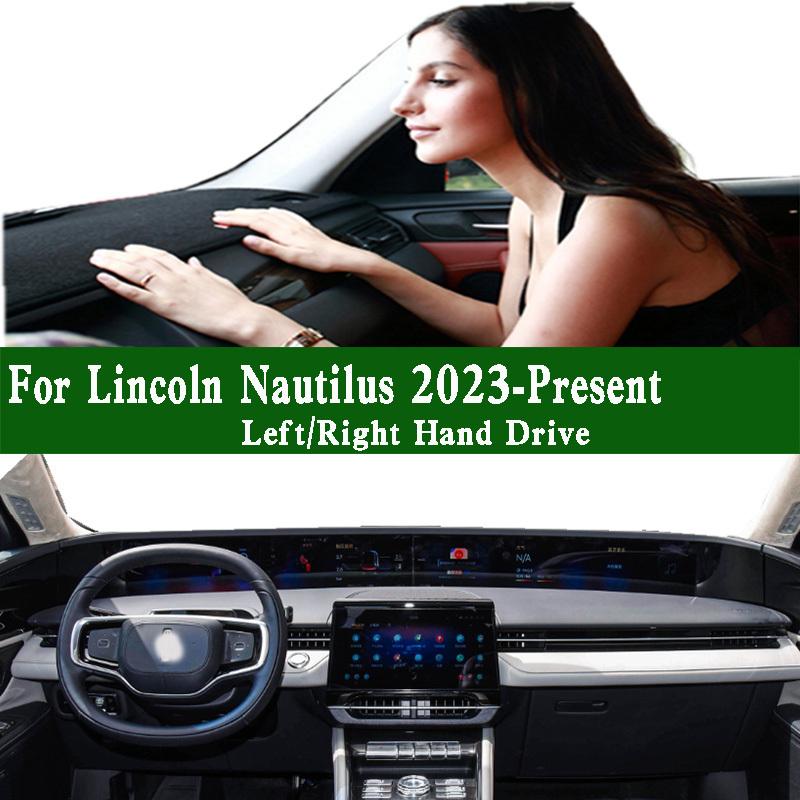 For 2024 Lincoln Nautilus Dashmat Dashboard Cover trument Panel Anti-Dirt Sunscreen ulation Protective Pad Ornaments