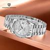 PAGANI DESIGN Neue Herren Automatische Mechanische Uhr 100 Meter Wasserdichtes Design Luxuriös Exquisit Saphirglas Spiegel Uhr