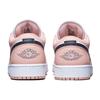 Air Jordan 1 Low GS Light Arctic Pink Kinder-Sneaker Weiß Schwarz 553560-800
