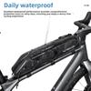 2L Full Waterproof Bike Top Tube Bag Extended Version Portable Bicycle Crossbeam Bag Long Distance 318 Cycling Travel Accessorie