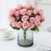 1/4PCS Silk Artificial Flowers Rose Bouquet Christmas Garden Home Wedding Bridal Bouquets Decoration Diy Gift Flower Arrangement