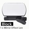 Adjustable Folding HD Glass Mirror W/ Adjustable Angle Smartphone Camera Reflection Clip Kit for Outdoor Travel Photography