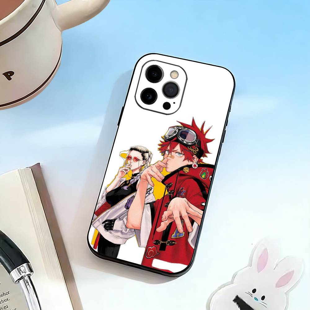 G-Gokurakugai A-Alma Coque de téléphone Silicone Souple Pour IPhone 17 16 15 14 13 12 11 X XR Plus Pro Max Plus