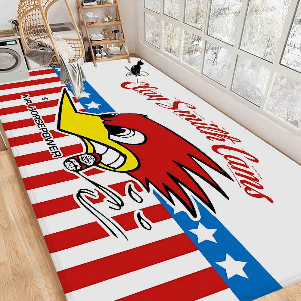 Mr H-Horsepower Room Mats Nordic Style Home Doormat Bathroom-Toilet Mats Bedroom Hotel Decor Mat