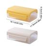 Butter Dish With Cover Butter Fresh-Keeping Box With Cutter Slicer Countertop Butter Box For Home Cheese Storage Box