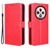 Flip Case for Oppo Reno 12FS / 12F, Crazy Horse Wallet, Red
