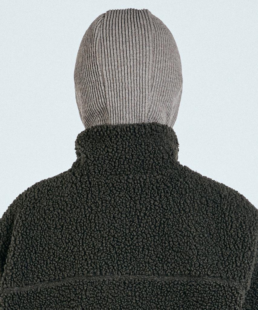 VASROCK Churros Knit Scarf Balaclava Gray