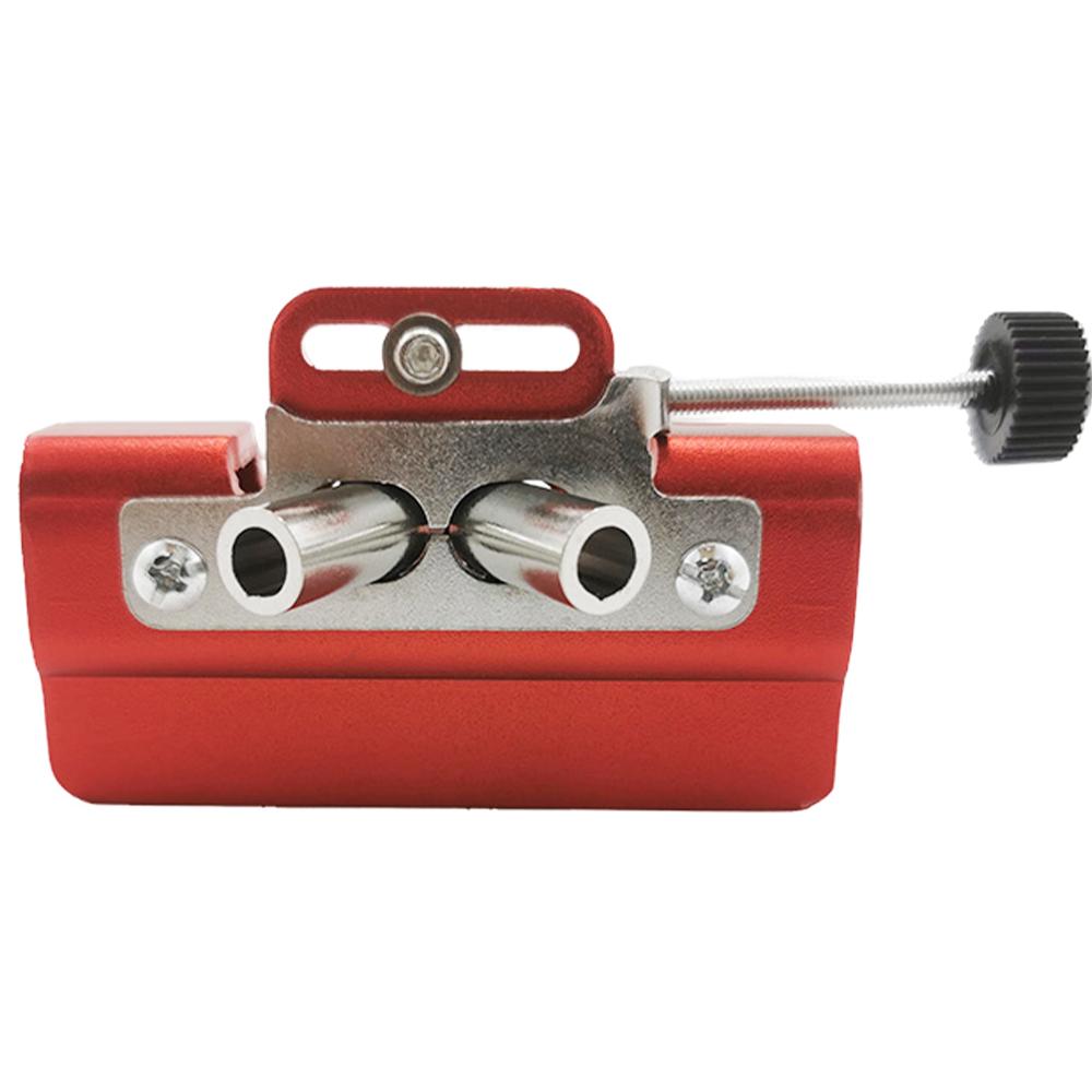 Easy Portable Chainsaw Sharpening Jig Aluminium Alloy Chainsaw Sharpener with Grinder Stones Chain Saw Drill Sharpen Tool