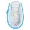 Inflatable Baby Bathtub with Air Pump Anti Leakage Ergonomic Backrest Folding Toddler Bath Tub