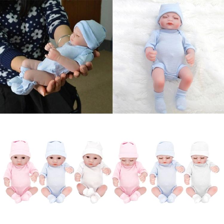 Realistic Baby Doll with Moving Arm & Leg Silicone Body Girl Doll Christmas Gift