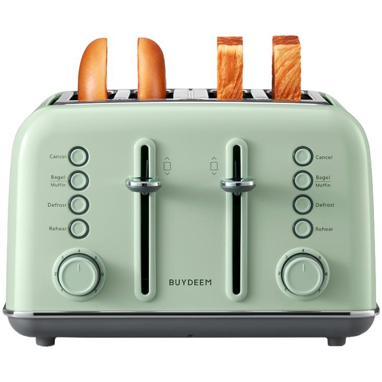 Buydeem Toster Na 4 Kromki, Dt640E, Cozy Greenish, Eu